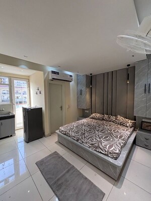 Bedroom in 1 BHK Apartment at SBP City Of Dreams Zirakpur, High Ground – for Rent