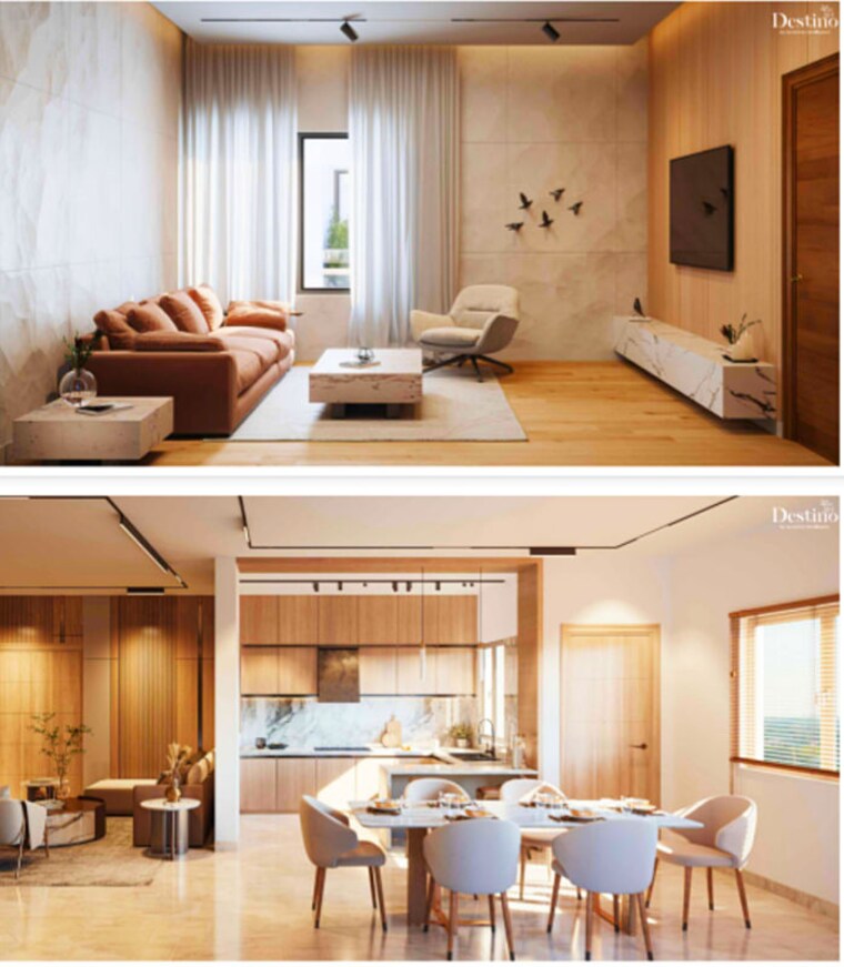 Kitchen, financial district 3 Bedroom 1578 Sq.Ft. Apartment In Financial District Hyderabad 10330368