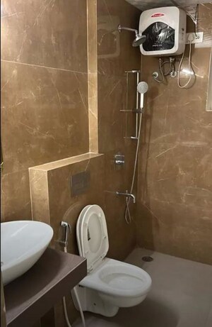 Bathroom in 2 BHK Apartment at La Prisma, Dhakoli – for Rent