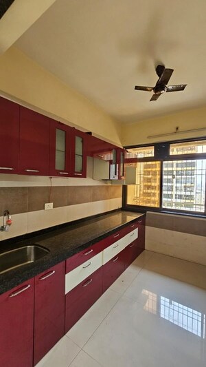 Kitchen in 2 BHK Apartment at Gami Reagan, Ghansoli – for Rent