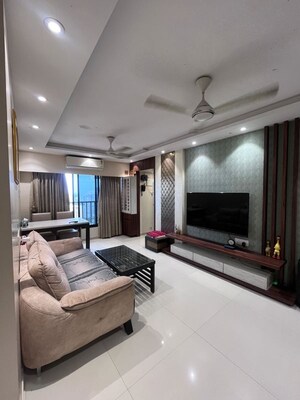Living Room in 1 BHK Apartment at Simran Heights Chembur, Chembur – for Rent