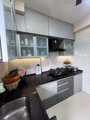 Kitchen in 1 BHK Apartment at Simran Heights Chembur, Chembur – for Rent