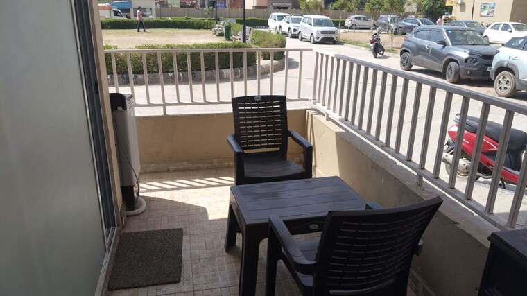 Balcony, vashisht-heights 2 Bedroom 584 Sq.Ft. Apartment In Sector 87 Faridabad 10330533