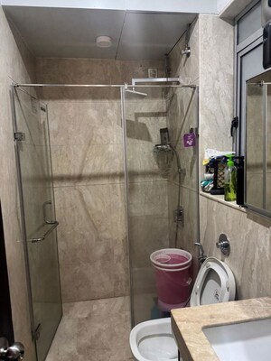 Bathroom in  Apartment at Amanora Gateway Towers, Hadapsar – for Rent