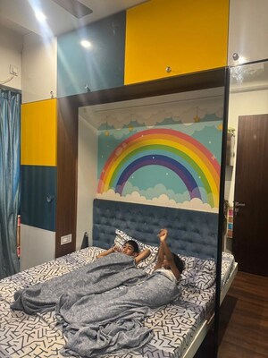 Bedroom in  Apartment at Amanora Gateway Towers, Hadapsar – for Rent