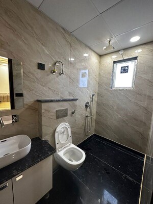 Bathroom in 1 BHK Builder Floor at Sector 52 – for Rent
