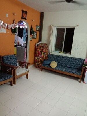 Living Room in 1 BHK Apartment at Kothrud – for Rent