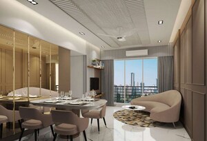 Team Area in 2 BHK Apartment at Tharwani Palladian, Kharghar – for Sale