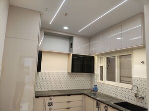 Kitchen in 3 BHK Apartment at Prestige Beverly Hills, Kokapet – for Rent