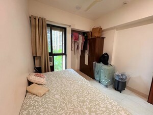 Master Bedroom in 1 BHK Apartment at Lodha Crown Quality Homes, Majiwada – for Rent