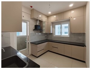 Kitchen in 3 BHK Apartment at Aparna Zenon, Puppalaguda – for Rent