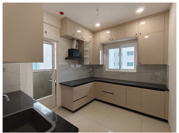 Kitchen, aparna-zenon 3 Bedroom 1980 Sq.Ft. Apartment In Puppalaguda Hyderabad 10330673