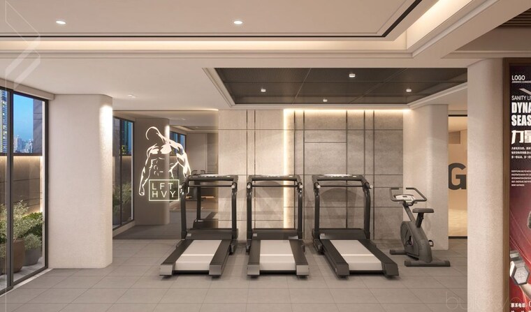Gym, azeagaia-botanica 3 Bedroom 1425 Sq.Ft. Apartment In Vrindavan Yojna Lucknow 10322210