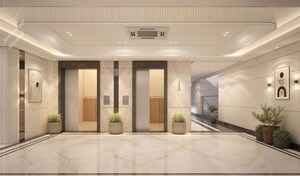 Lift in 3 BHK Apartment at Azeagaia Botanica, Vrindavan Yojna – for Sale