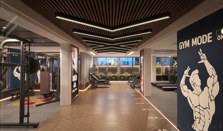 Gym, azeagaia-botanica 3 Bedroom 1425 Sq.Ft. Apartment In Vrindavan Yojna Lucknow 10322210