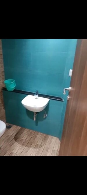 Bathroom in 1 BHK Apartment at Lodha Crown Quality Homes, Majiwada – for Rent