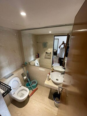 Bathroom in 3 BHK Apartment at Andheri West – for Rent