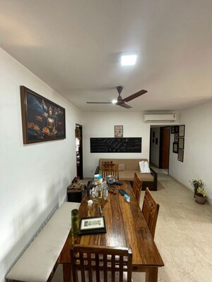 Living Room in 3 BHK Apartment at Andheri West – for Rent