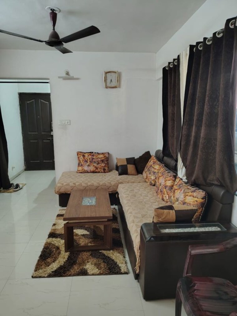 Living Room, dreams-aakruti 2 Bedroom 1100 Sq.Ft. Apartment In Hadapsar Pune 10330756
