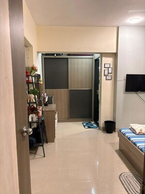 Living Room in 2 BHK Apartment at Falcon Castle, Lower Parel – for Rent