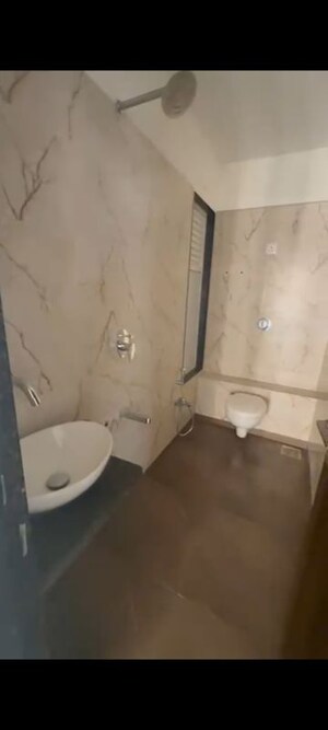 Bathroom in 1 BHK Apartment at Bhagwati Belmont, Haware City – for Rent