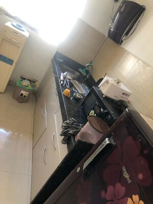 Kitchen in 3 BHK Apartment at Lodha Splendora, Ghodbunder Road – for Rent