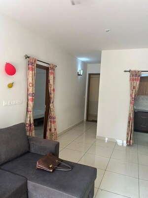 Living Room in 2 BHK Apartment at Prestige Willow Tree, Vidyaranyapura – for Rent