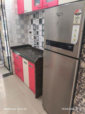 Kitchen in 1 BHK Apartment at Trilok Heights, Dombivli East – for Rent