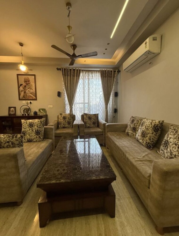 Living Room, aaradhyam-golf-homes 3 Bedroom 1425 Sq.Ft. Apartment In Tech Zone 4 Greater Noida Greater Noida 10330827