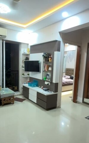 Living Room in 1 BHK Apartment at Tanvi Eminence I, Mira Road – for Rent