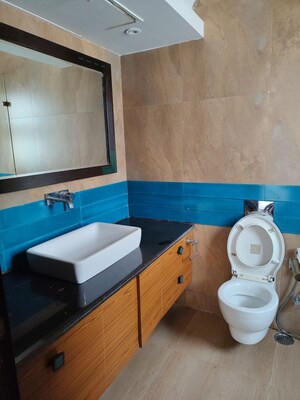 Bathroom in 3 BHK Builder Floor at Vasant Vihar – for Sale