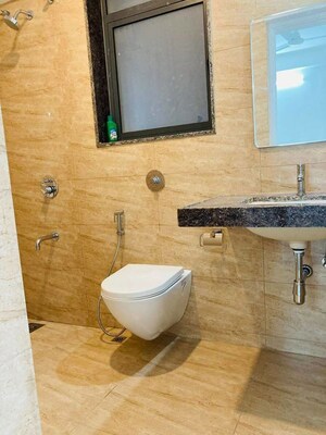 Bathroom in 2 BHK Apartment at Amanora Gold Towers, Hadapsar – for Sale