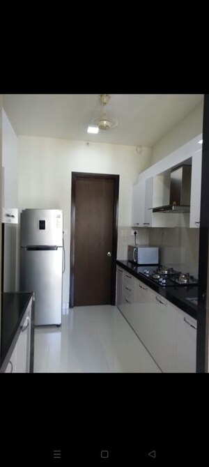 Kitchen in 2 BHK Apartment at Lodha Luxuria, Majiwada – for Rent