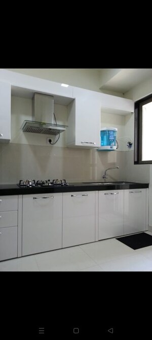 Kitchen in 2 BHK Apartment at Lodha Luxuria, Majiwada – for Rent