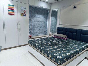 Bedroom in 2 BHK Apartment at Goel Ganga Serio, Kharadi – for Rent