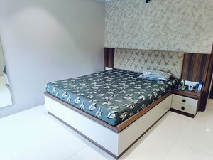 Bedroom in 2 BHK Apartment at Goel Ganga Serio, Kharadi – for Rent