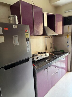 Kitchen in 3 BHK Apartment at Raj Lifestyle, Mira Road – for Rent
