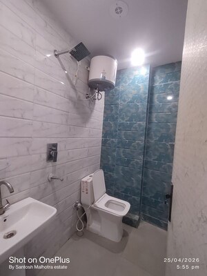 Bathroom in 1 BHK Builder Floor at Nawada – for Rent