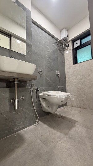 Bathroom in 1 BHK Apartment at Sardar Inspire Residency, Andheri East – for Rent