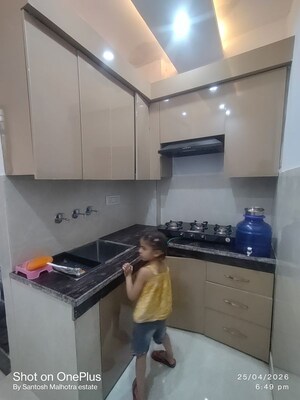 Kitchen in 1 BHK Builder Floor at Razapur Khurd – for Rent