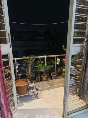 Balcony in 1 BHK Apartment at Tejaswini Society, Aundh – for Rent