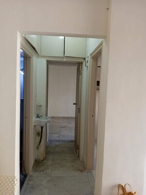 Building Lobby in 1 BHK Apartment at Vasant Aradhana, Kandivali West – for Rent