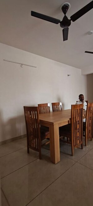 Living Room in 3 BHK Apartment at Rishita Mulberry Heights, Sushant Golf City – for Rent