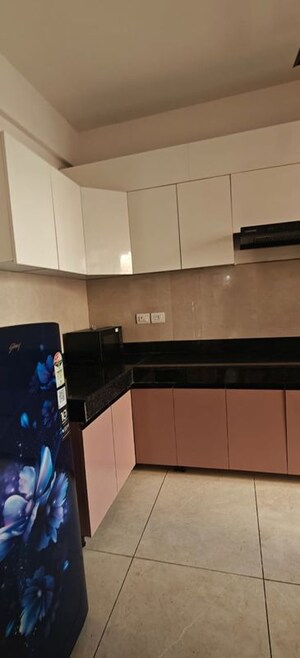 Kitchen in 3 BHK Apartment at Rishita Mulberry Heights, Sushant Golf City – for Rent