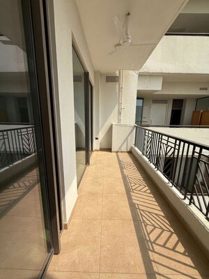 Balcony in 4 BHK Apartment at Gulshan Dynasty, Sector 144 – for Rent