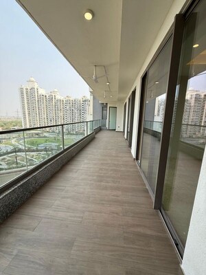 Balcony in 4 BHK Apartment at Gulshan Dynasty, Sector 144 – for Rent