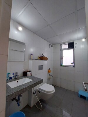 Bathroom in 4 BHK Apartment at Sonigara 57 Avenue, Wakad – for Rent