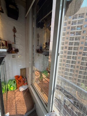 Balcony in 2 BHK Apartment at K Raheja Raheja Residency, Malad East – for Rent