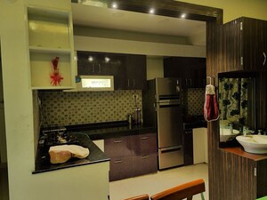 Kitchen in 3 BHK Apartment at Saakaar Aqua City, Danapur – for Rent