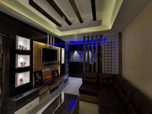 Living Room in 3 BHK Apartment at Saakaar Aqua City, Danapur – for Rent